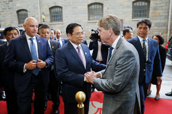 Thủ tướng Phạm Minh Chính thăm nơi Chủ tịch Hồ Chí Minh từng làm việc tại Boston